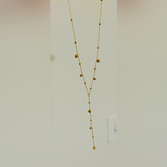 Gorjana Norma Beaded Lariat Necklace NWT - Picture 1 of 1